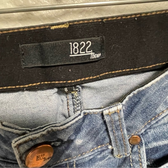 1822 With Ab-Solve Skinny Medium Wash Jeans Size 8 - Picture 4 of 7